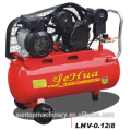 LHV-0.12/8 belt driven italy type used portable air compressor tank 1.5hp